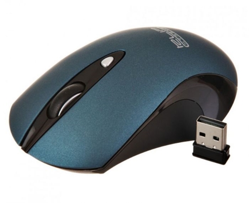 Mouse Inalámbrico Klip Xtreme GhosTouch 1600DPI Azul