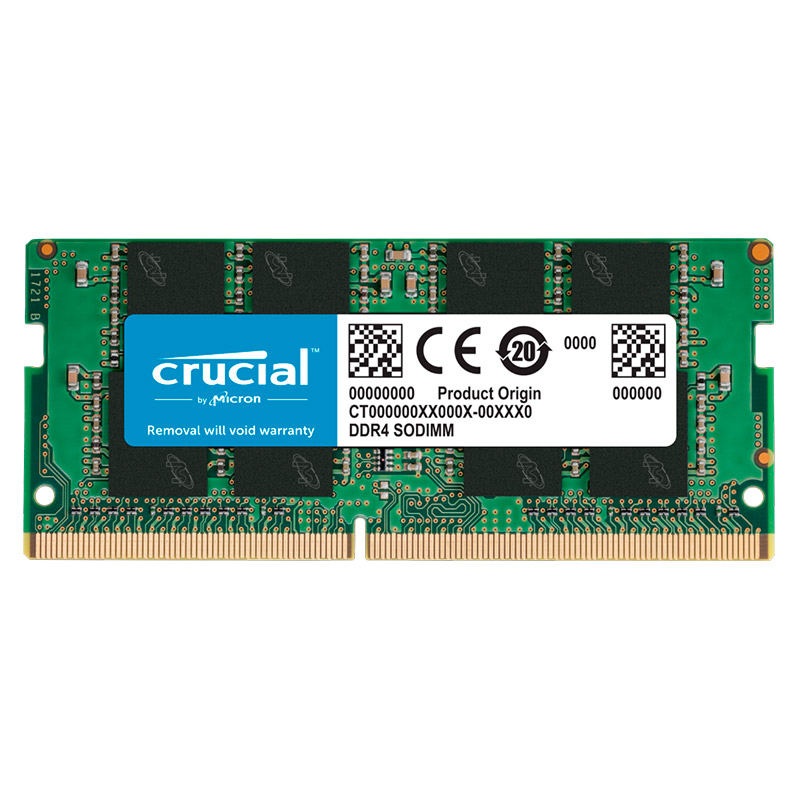 Memoria DDR4 SODIMM 4GB Crucial 2400MHz