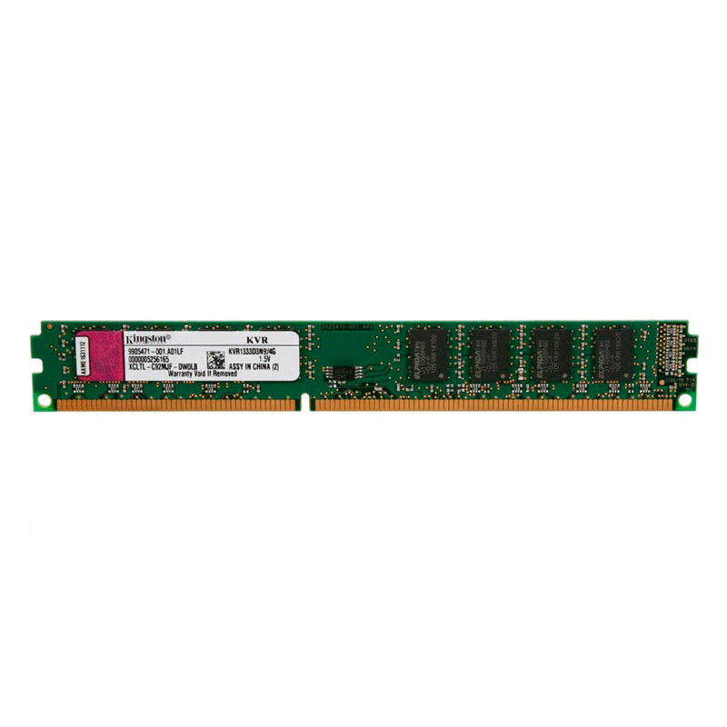 Memoria DDR3 DIMM 8GB Kingston 1600MHz