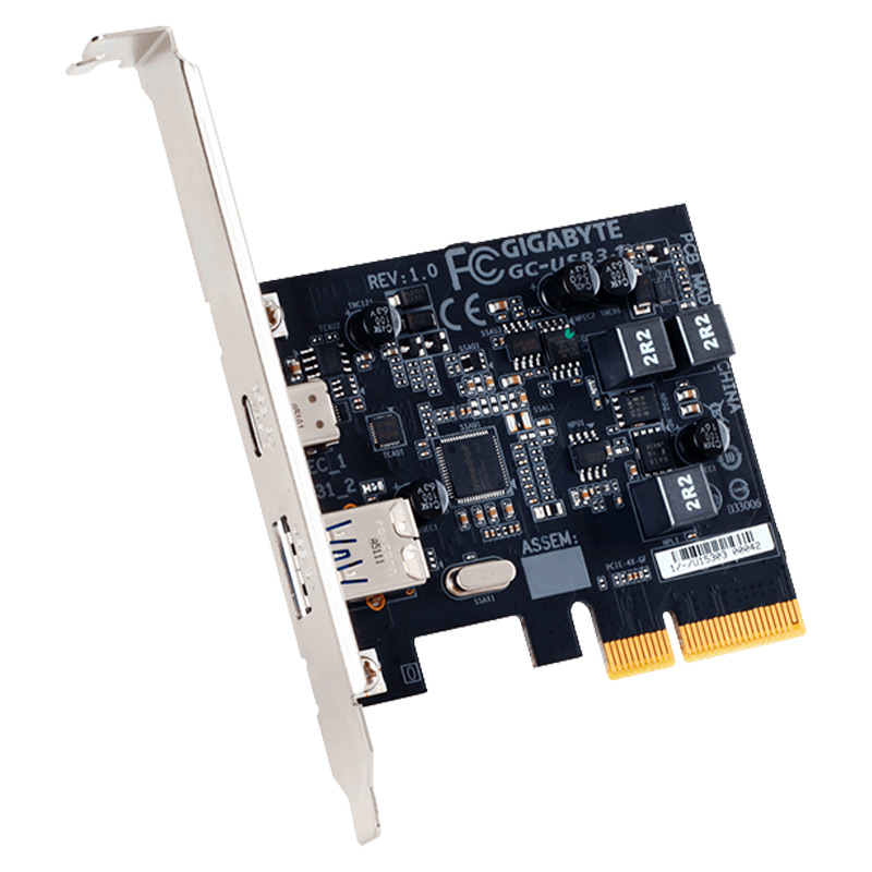 Tarjeta PCIe a USB Gigabyte GC-USB3.1