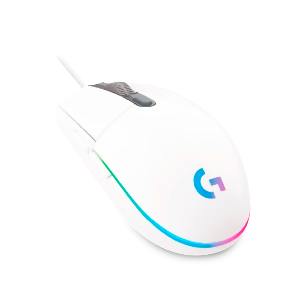 Mouse Óptico Gaming Logitech G203 LIGHTSYNC 8000DPI 6 Botones