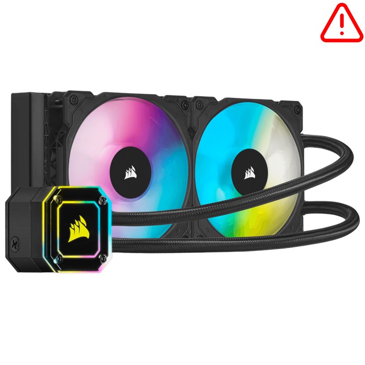 Enfriador Líquido 280mm Corsair iCue H115i Elite Capellix RGB (Venta con Procesador de 12va)