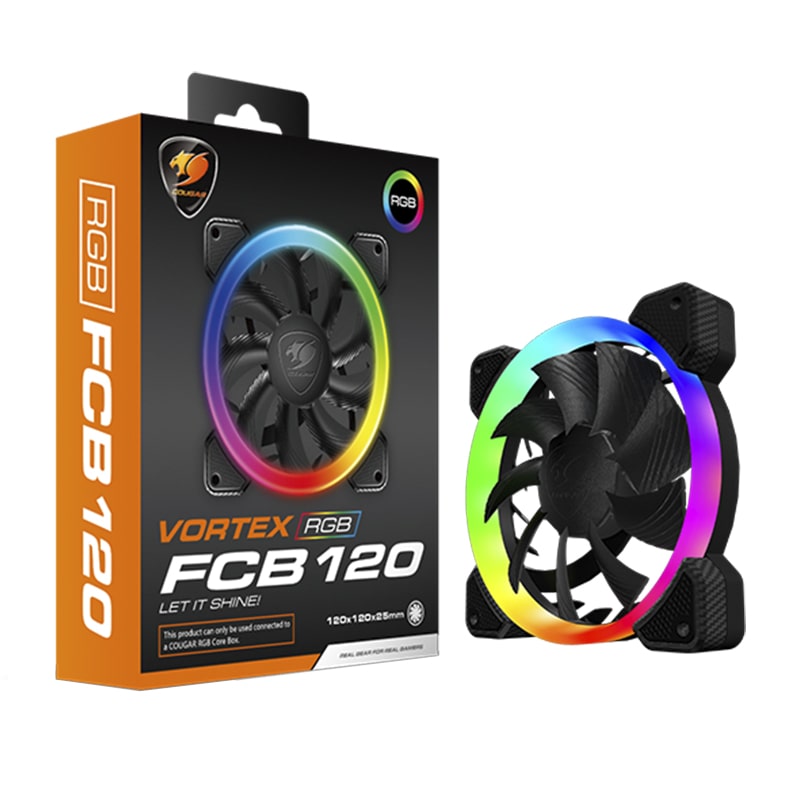 Ventilador Cougar VORTEX FCB RGB 120mm