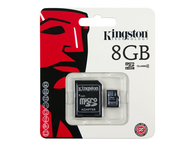 Memoria Micro SD Kingston 8GB