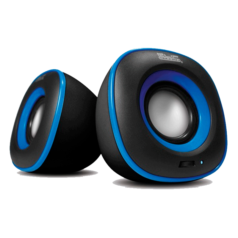 Bocina 2.0 Klip Xtreme Eklipse 6W 3.5mm Azul