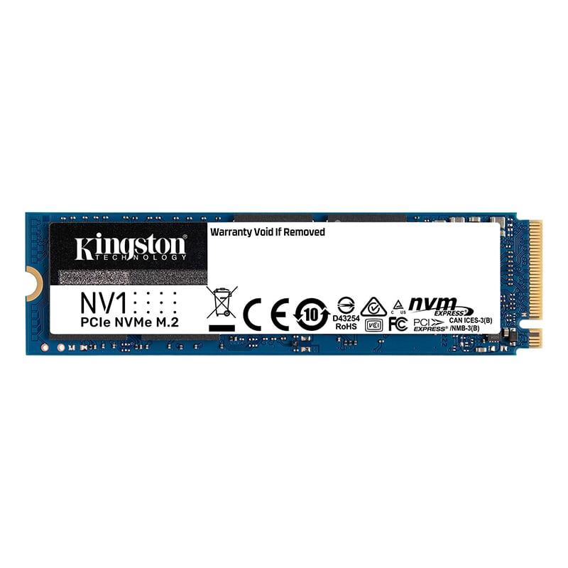 Unidad SSD M.2 2280 250GB Kingston NV1 PCIe NVMe 2100 Mbps