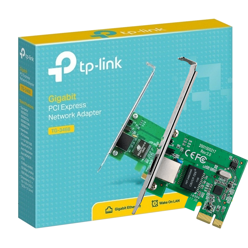 Tarjeta de Red TP-Link TG-3468 PCIe Gigabit RJ45