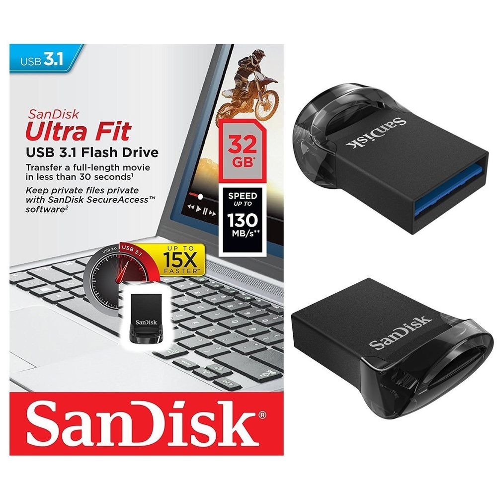 Memoria USB Sandisk Ultra Fit 3.1 Flashe Drive 32gb