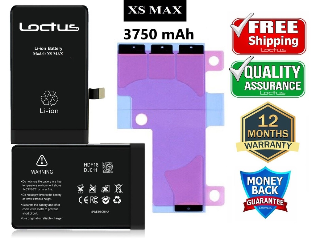 Bateria Para Iphone XS MAX Premium Loctus