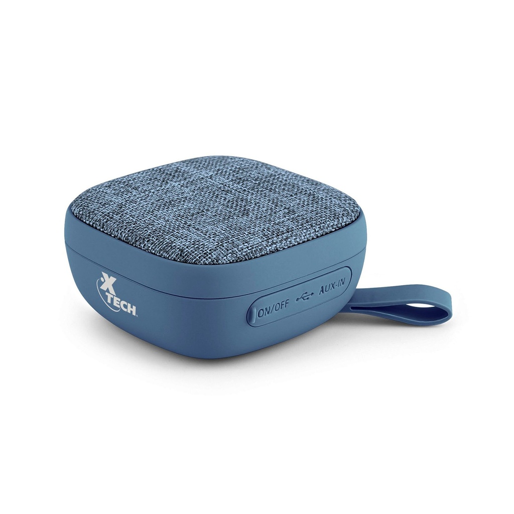 XTECH XTS-600BL Bocina Bluetooth Inalámbrica 3W Azul