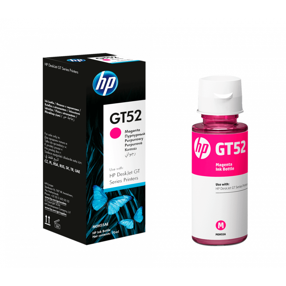 Cartucho HP GT52 Color Magenta Original, HP