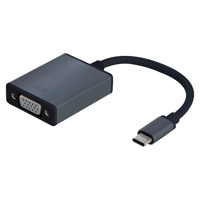 Adaptador USB-C a VGA Argom ARG-CB-0043 Macho-Hembra