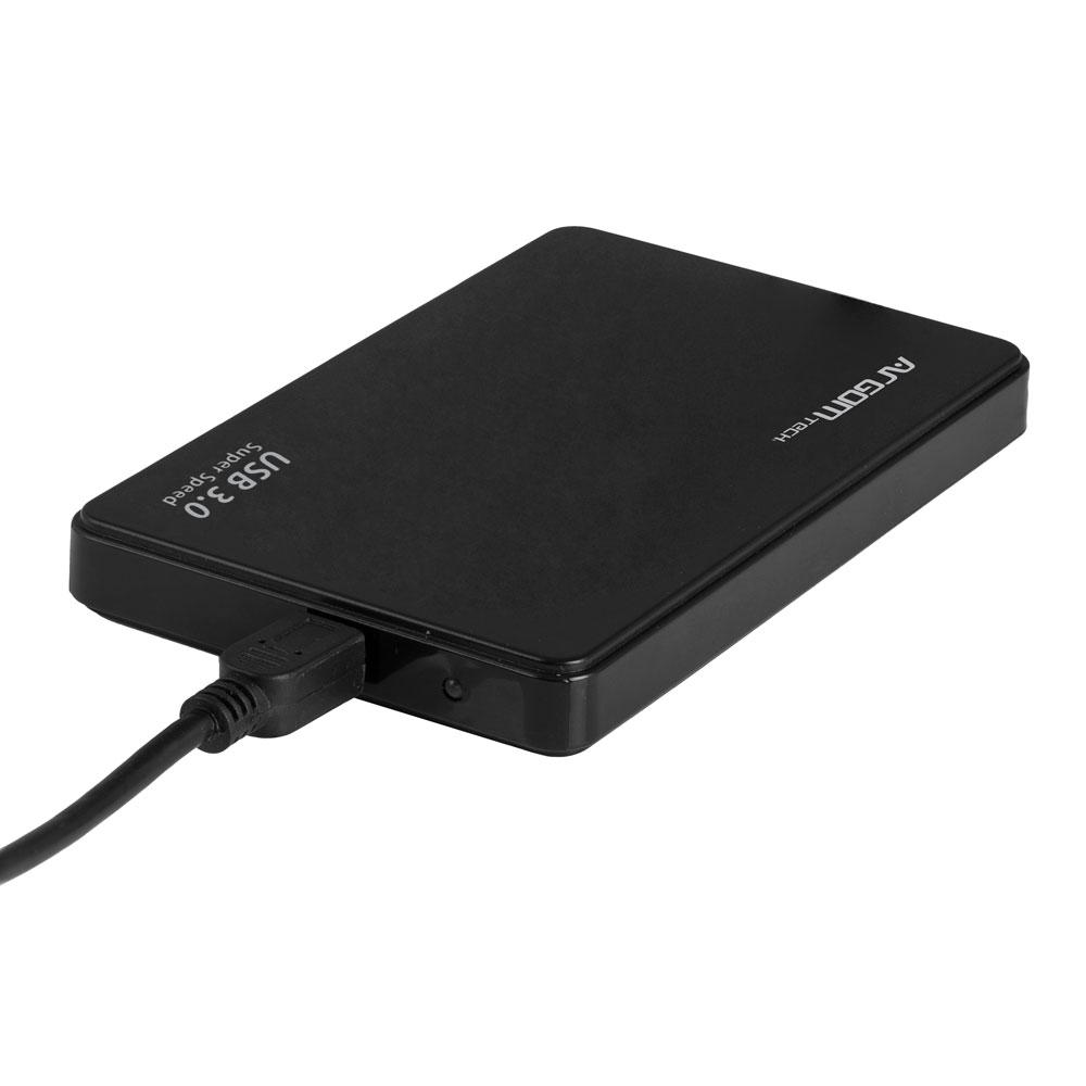 Enclosure 2.5" Argom SATA USB 3.0 Negro Toolfree