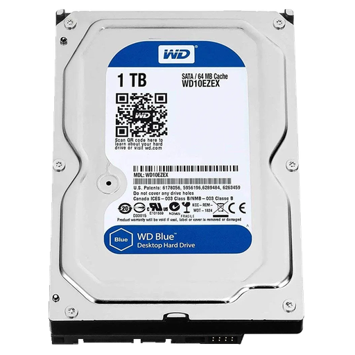 Disco Duro 3.5" 1TB Western Digital Blue 7200RPM