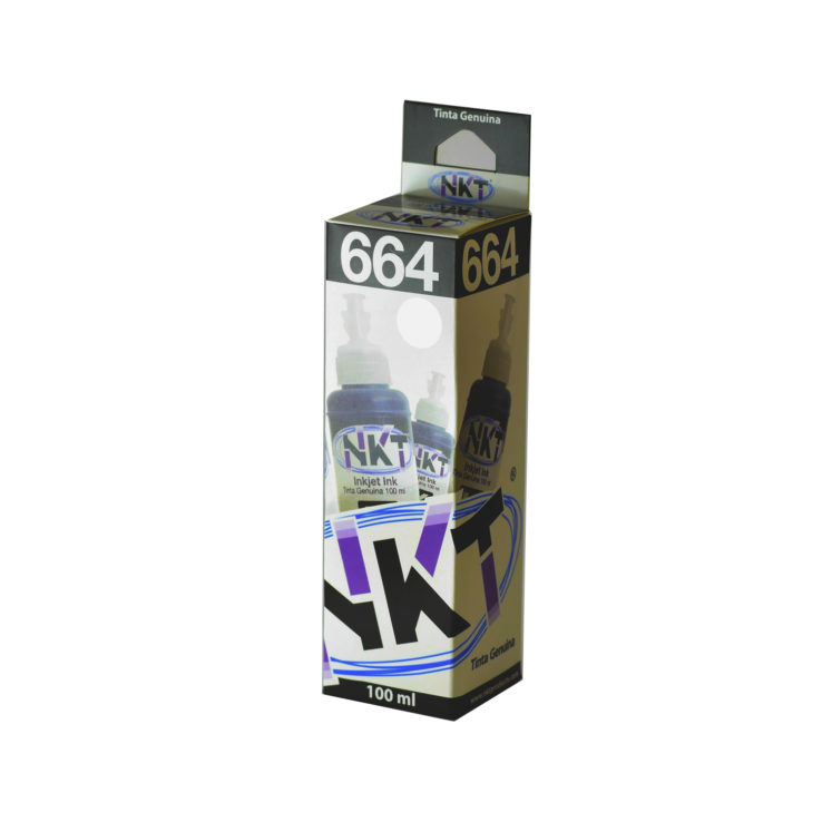 Tinta NKT color negro 100 ml Epson series L 664 individual