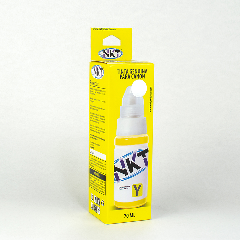 Tinta NKT Color Amarilla 70 ml Canon series G 
