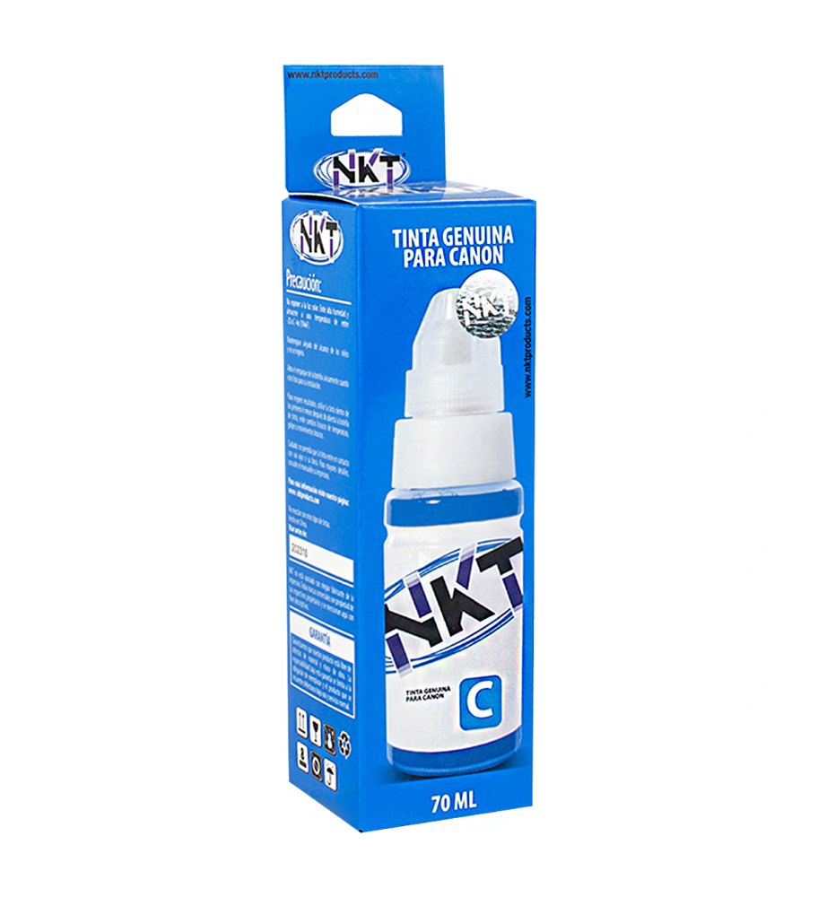 Tinta NKT Color Cyan 70 ml Canon series G 