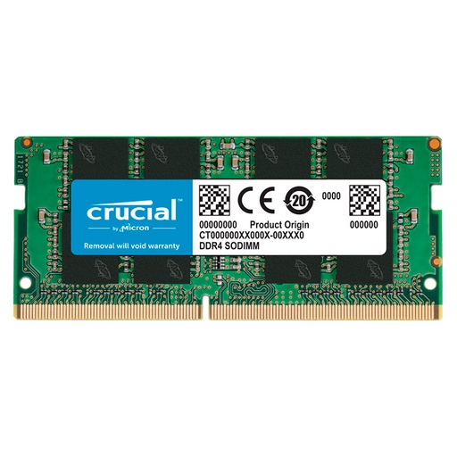 [CT4G4SFS824A] Memoria DDR4 SODIMM 4GB Crucial 2400MHz