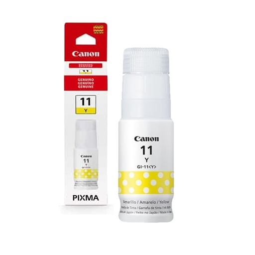 [4536C001AA] Botella de Tinta Canon GI-11 Amarillo 70ml