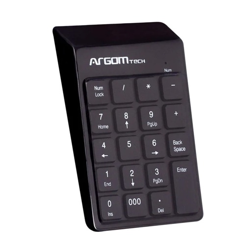 [ARG-KB-1076] Teclado Númerico Argom Retráctil USB