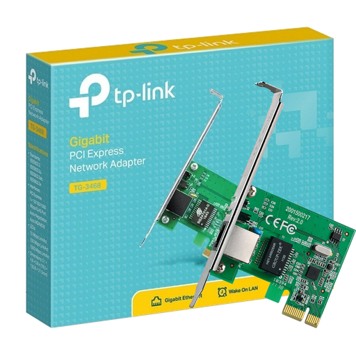 [TG-3468] Tarjeta de Red TP-Link TG-3468 PCIe Gigabit RJ45