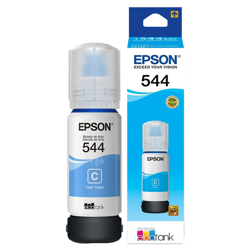 [T544220-AL] Botella de Tinta Epson T544 Cian 65ml