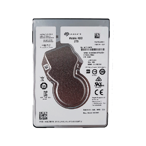 [ST2000LM015] Disco Duro 2.5" 2TB Seagate 5400 RPM para Notebook