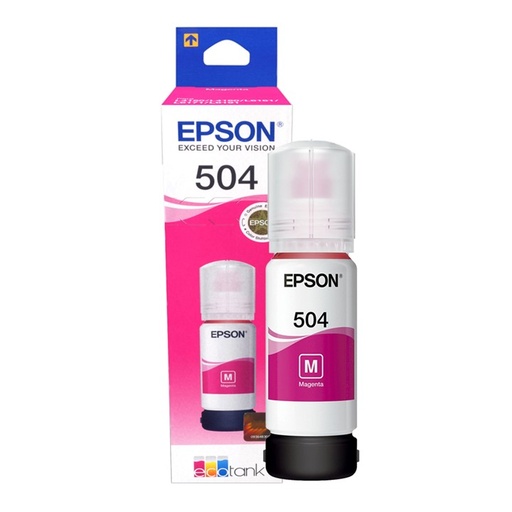 [T504320-AL] Botella de Tinta Epson T504 Magenta 70ml