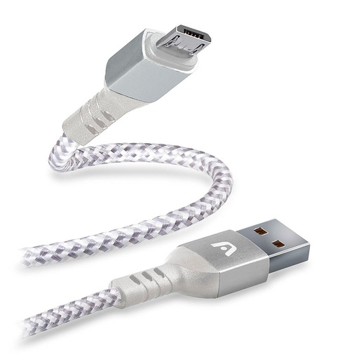 [ARG-CB-0021WT] Cable USB a Micro USB Argom ARG-CB-0021WT 1.8 Metros Blanco