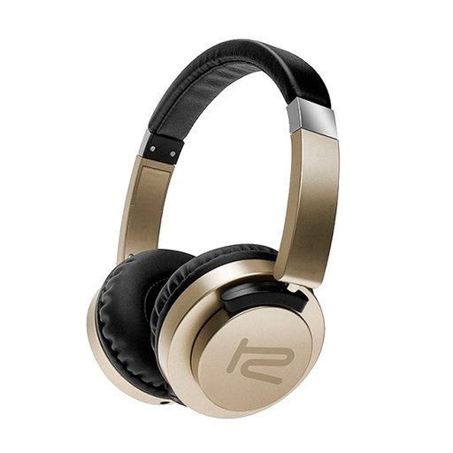 [KHS-851GD] Audifonos tipo Headset Klip Xtreme AkoustikFX 3.5mm con Micrófono Dorado