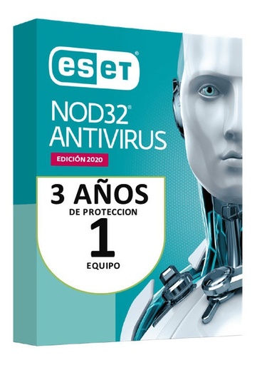 [1BXXIMPO] Licencia ESET NOD32 Antivirus 1PC 3 Años Maestro Estudiante digital instalada (venta solo en tienda)