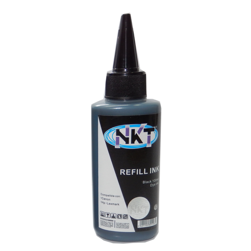 [NKT-BL-100ML] Tinta NKT Color Negra 100ml