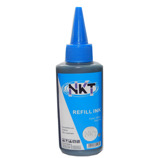 [NKT-CL2-100ML] Tinta NKT Color Cyan 100ml
