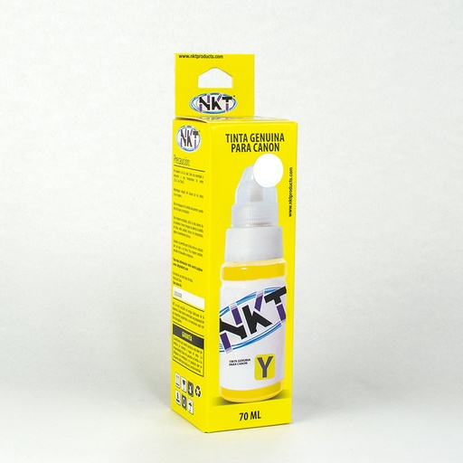 [NKT-CL2-70ML CAN] Tinta NKT Color Amarilla 70 ml Canon series G 
