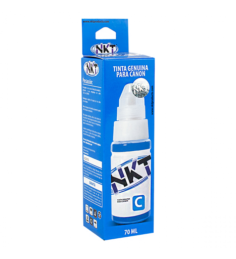 [NKT-CL3-70ML CAN] Tinta NKT Color Cyan 70 ml Canon series G 